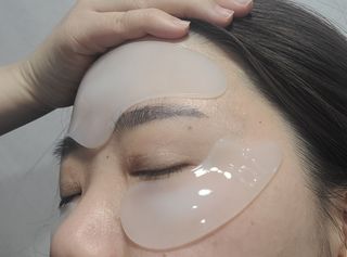 아이디플라코스메틱 아이디 페이스핏 플러스 패치 v2 — 5점을 준 리뷰어가 2020년 12월 올린 사용 사진