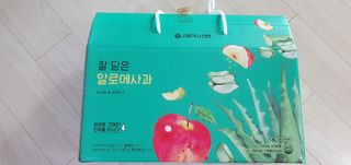 서울약사신협 잘 담은 알로애사과_70ml x 30포 — 5점을 준 리뷰어가 2021년 10월 올린 사용 사진