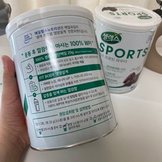 셀렉스스포츠 셀렉스 스포츠 웨이 프로틴 파우더 2종 + 텀블러 세트 — 4.5점을 준 리뷰어가 2021년 6월 올린 사용 사진