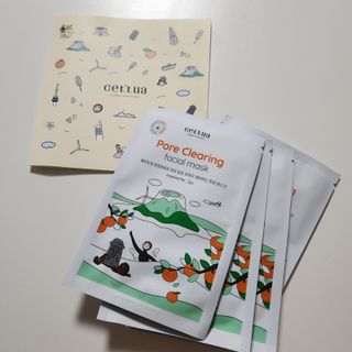 세뚜아(Cettua) [세뚜아] 포어 클리어링 마스크 Cettua Pore Clearing facial mask 5매 — 5점을 준 리뷰어가 2024년 2월 올린 사용 사진