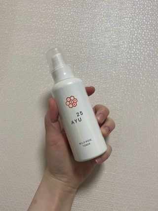 AYU25[아유트웬티파이브] 피부건강에 꼭 필요한 pH 약산성 와일드 로즈토너 — 리뷰어가 2021년 4월 올린 사용 사진