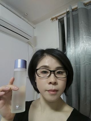 슬로우 스킨스 슬로우 화산송이 클렌징 워터 — 5점을 준 리뷰어가 2021년 6월 올린 사용 사진