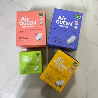 에어퀸 뉴브레스 유기농 생리대 4종 (팬티라이너 20P + 중형 10P + 대형 10P + 오버나이트 8P)_체험단 — 5점을 준 리뷰어가 2024년 8월 올린 사용 사진