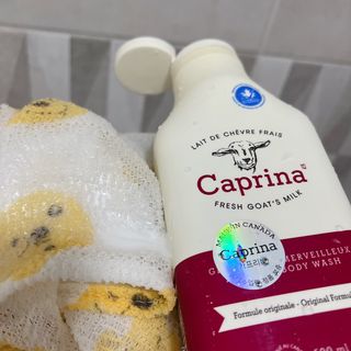 카프리나 프레쉬 산양밀크 어메이징 바디워시 500ml (오리지널향) — 5점을 준 리뷰어가 2023년 5월 올린 사용 사진