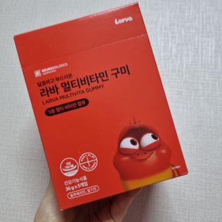 [푸름웰니스] 라바 멀티비타민 구미 36g — 5점을 준 리뷰어가 2022년 1월 올린 사용 사진