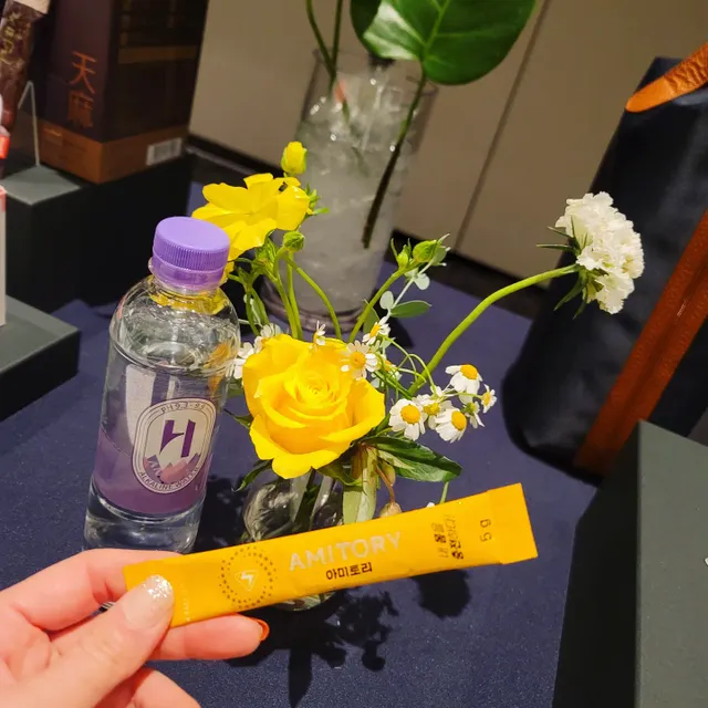 마시는 아미노산 아미토리 열대과일맛 14포 [1포, 5g / 보틀증정] 리뷰 사진