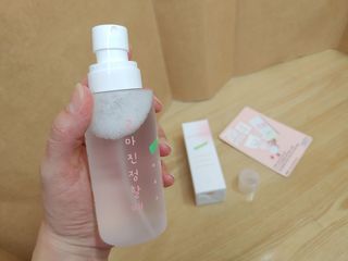 [시카앰플] 묘오한 고마진정할때 진정 스프레이 앰플 150ml — 5점을 준 리뷰어가 2021년 1월 올린 사용 사진
