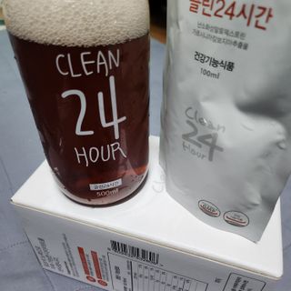 클린24시간 1BOX(5포) + 전용보틀(500ml) — 5점을 준 리뷰어가 2022년 12월 올린 사용 사진