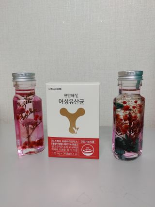 메이준뉴트리 메이준쎌 편안해질 여성유산균 — 5점을 준 리뷰어가 2021년 2월 올린 사용 사진