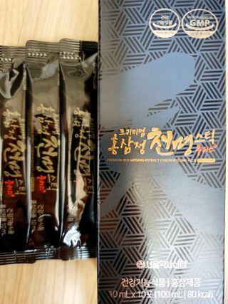 서울약사신협 약사신협_천명플러스스틱_10mlx30포 — 4점을 준 리뷰어가 2021년 3월 올린 사용 사진