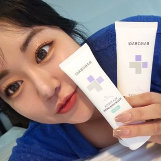 바노바기 코스메틱 바노바기 밀크씨슬 리페어 시카 폼 클렌저 플러스 120ml + 선스크린 플러스 50ml — 5점을 준 리뷰어가 2023년 8월 올린 사용 사진