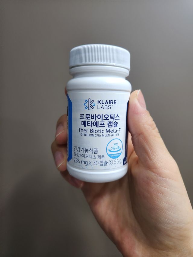 [Dr.PNT] 닥터피엔티 클레어랩스 프로바이오틱스 메타에프 [1개월분] 리뷰 사진