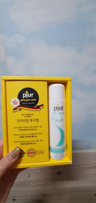 프리미엄 마사지젤 pjur 퓨어젤 — 5점을 준 리뷰어가 2021년 1월 올린 사용 사진