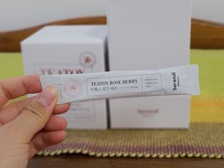 세렌디뷰티_이너뷰티 티톡스 로즈 베리 — 5점을 준 리뷰어가 2021년 3월 올린 사용 사진