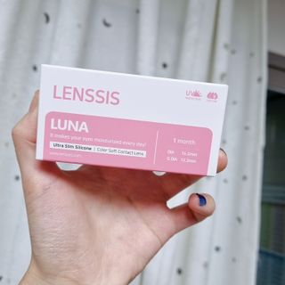 렌시스 LENSSIS [ 렌시스 ] 영롱한 색감의 혼혈렌즈 ＃루나시리즈 1개월용 ｜ 3컬러 중 택1 ｜ — 4점을 준 리뷰어가 2021년 7월 올린 사용 사진