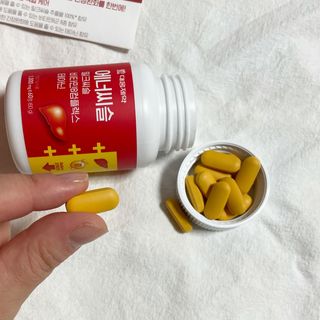 [대웅제약] 간,에너지,스트레스 에너씨슬 밀크씨슬 비타민B — 5점을 준 리뷰어가 2021년 8월 올린 사용 사진