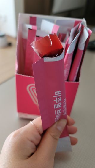필리브 비주얼 브이스틱 — 5점을 준 리뷰어가 2021년 6월 올린 사용 사진