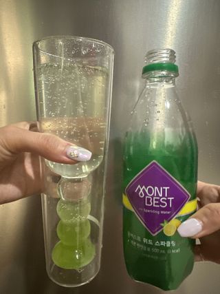 몽베스트 Montbest with Sparkling water Lemon OR Lime 20병(랜덤) — 5점을 준 리뷰어가 2023년 9월 올린 사용 사진