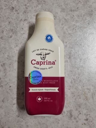 카프리나 프레쉬 산양밀크 어메이징 바디워시 500ml (오리지널향) — 4.5점을 준 리뷰어가 2023년 5월 올린 사용 사진