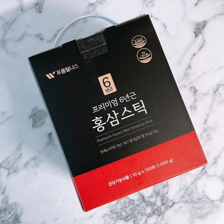 [푸름웰니스] 프리미엄 6년근 홍삼스틱 3mg x 100포 — 5점을 준 리뷰어가 2022년 4월 올린 사용 사진