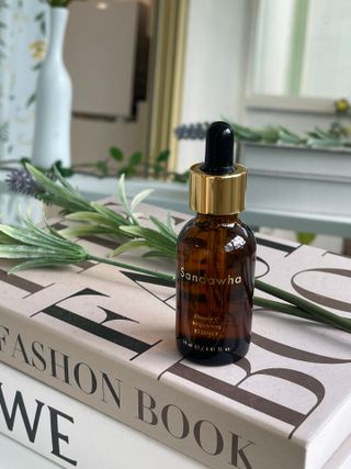 스킨큐어 산다화 비타민c 화이트닝 에센스 30ml — 3.5점을 준 리뷰어가 2023년 9월 올린 사용 사진