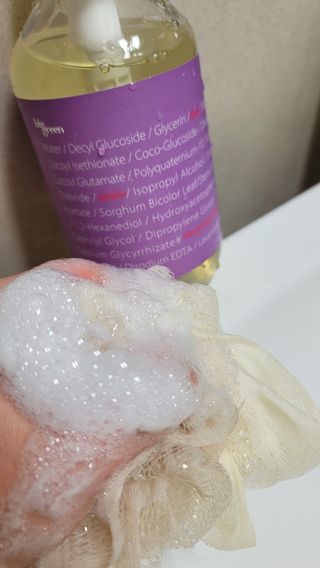 빅그린 베이비라인 3종세트 - 샴푸앤바디워시500ml,올인원로션500ml,바디크림170ml — 5점을 준 리뷰어가 2022년 11월 올린 사용 사진