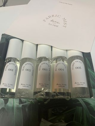 디어포레스트 [5개세트] 숲속의 하루 패브릭미스트 (섬유향수/ 룸스프레이) 50ml 5개 — 5점을 준 리뷰어가 2022년 8월 올린 사용 사진