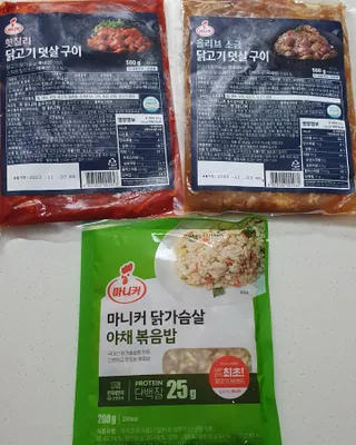(주)마니커 마니커 닭고기 덧살구이 2종(올리브소금&핫칠리) [냉동 500g] — 5점을 준 리뷰어가 2022년 11월 올린 사용 사진