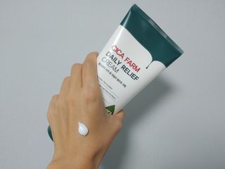 팜스테이  시카팜 데일리 릴리프 크림 — 4점을 준 리뷰어가 2022년 10월 올린 사용 사진
