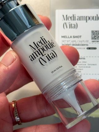 프리 (인스타체험단) [밀리밀리] 메디 앰플 비타 15ml — 5점을 준 리뷰어가 2025년 7월 올린 사용 사진