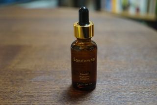 스킨큐어 산다화 비타민c 화이트닝 에센스 30ml — 5점을 준 리뷰어가 2022년 2월 올린 사용 사진