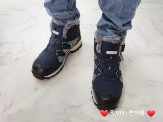 위어스세이프티 방한안전화 겨울안전화 WS-651W 위어스안전화 — 5점을 준 리뷰어가 2021년 11월 올린 사용 사진