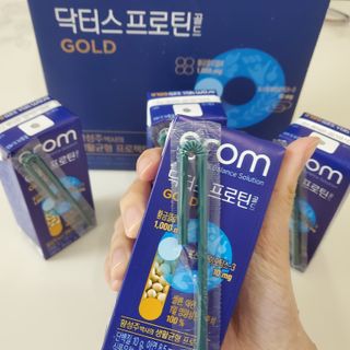 이롬 erom 닥터스 프로틴 골드 — 5점을 준 리뷰어가 2021년 5월 올린 사용 사진