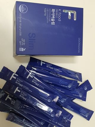 똥기사의 케이푸드 화이버슬림 — 3.5점을 준 리뷰어가 2020년 12월 올린 사용 사진