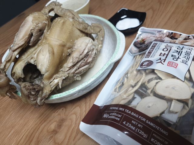 능이버섯 한방 삼계탕 국물재료 2Set 리뷰 사진