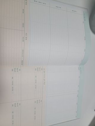 리훈 쉬운 오늘쓰임 먼슬리 가계부 + 다정한마테 칼라바코드 1개 — 5점을 준 리뷰어가 2022년 5월 올린 사용 사진
