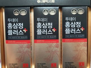 서울약사신협_투데이홍삼정플러스스틱_10g x 30포 — 5점을 준 리뷰어가 2021년 1월 올린 사용 사진
