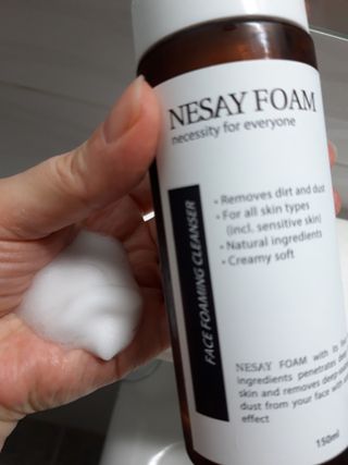 NESAY 네세이 크림 폼클렌져 포맨 150mL 남자폼클렌져 — 5점을 준 리뷰어가 2021년 5월 올린 사용 사진