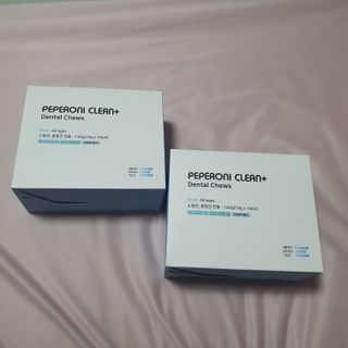 페페로니 클린플러스 덴탈오리껌 10g x 14p — 5점을 준 리뷰어가 2021년 7월 올린 사용 사진