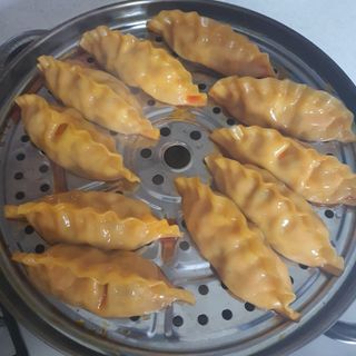 한만두 진한 해물맛 짬뽕만두 1kg — 4점을 준 리뷰어가 2021년 4월 올린 사용 사진