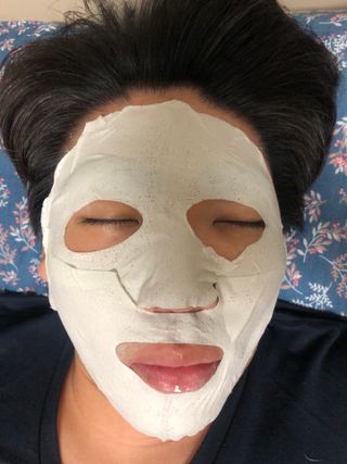 아이디플라코스메틱 페이스핏 플라스터 마스크 _ 리뉴얼 — 5점을 준 리뷰어가 2021년 5월 올린 사용 사진
