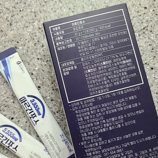 자연에온 아르긴포스 L-아르기닌 5555mg 스틱 15개입 1박스 — 4점을 준 리뷰어가 2021년 5월 올린 사용 사진