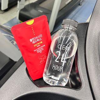 클린24시간 레드박스 1BOX(5포) + 전용보틀(500ml) — 4.5점을 준 리뷰어가 2024년 1월 올린 사용 사진