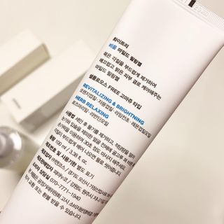 화이트리 비움 약산성 클렌징젤 ,마일드 필링젤 세트 — 5점을 준 리뷰어가 2021년 2월 올린 사용 사진