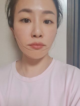 아이디플라코스메틱 아이디 페이스핏 마이너스 밴드 v2 — 1점을 준 리뷰어가 2021년 5월 올린 사용 사진