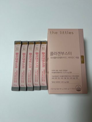 더리틀스 콜라겐부스터 — 5점을 준 리뷰어가 2023년 1월 올린 사용 사진