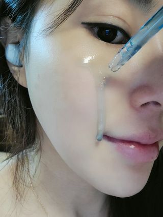 애디팬더 미생물 바이오 SF앰플 블루/그린 — 3.5점을 준 리뷰어가 2021년 3월 올린 사용 사진