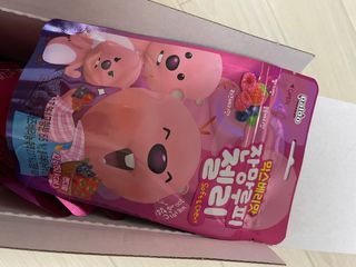 [팔도] 잔망루피젤리 믹스베리맛 42g 8개 — 5점을 준 리뷰어가 2022년 2월 올린 사용 사진