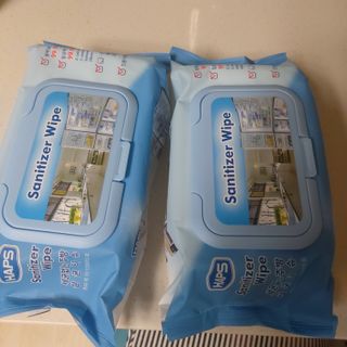 햅스 세균없는 주방 대형 2팩, HAPS sanitizer wipe — 4점을 준 리뷰어가 2022년 1월 올린 사용 사진