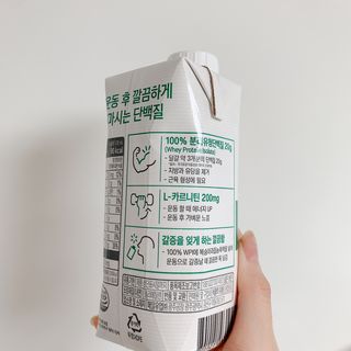 셀렉스스포츠 셀렉스 스포츠 웨이 프로틴 복숭아_ 330ml x 12팩 — 5점을 준 리뷰어가 2021년 8월 올린 사용 사진